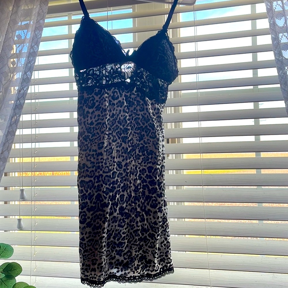 Y2K  cheetah dress Small